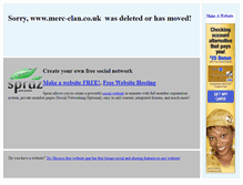 Tablet Screenshot of merc-clan.co.uk
